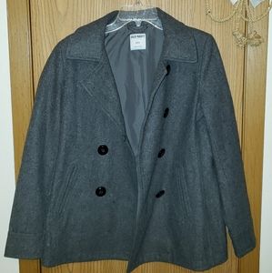 Old Navy S/P Wool Coat Like New